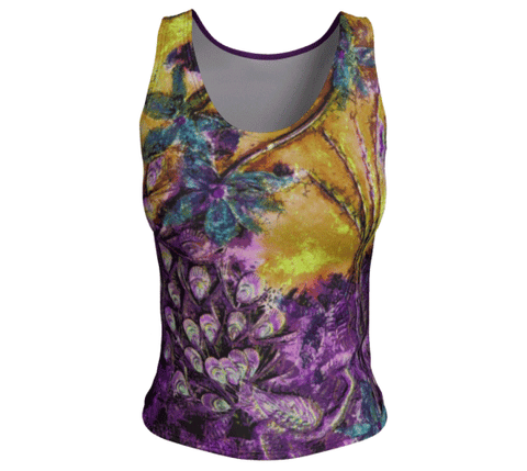 Athletic Crop Top - "By the River"