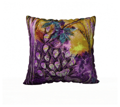Velveteen Pillow Cover - "Bliss-Full" 22x22