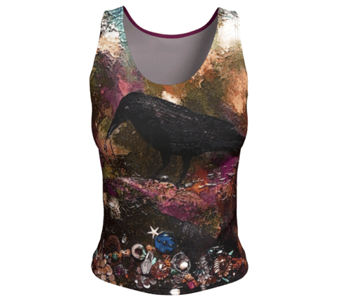 Fitted Tank Top - "Bliss-Full 2" Long