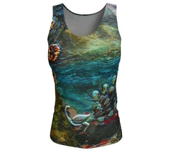 Fitted Tank Top - "By the River" Long