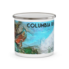 Enamel Campfire Mug - "Columbia River Gorge"