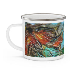 Enamel Campfire Mug - "Columbia River Gorge"