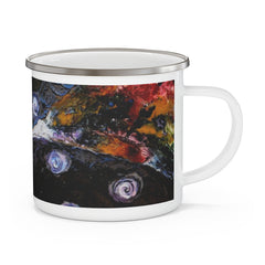 Enamel Campfire Mug - "Space and Time"