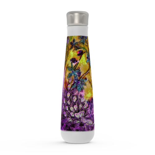 Water Bottle - "Bliss-Full" Purple/Gold